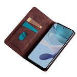 Custodia portafoglio in pelle per Samsung Galaxy A54 5G