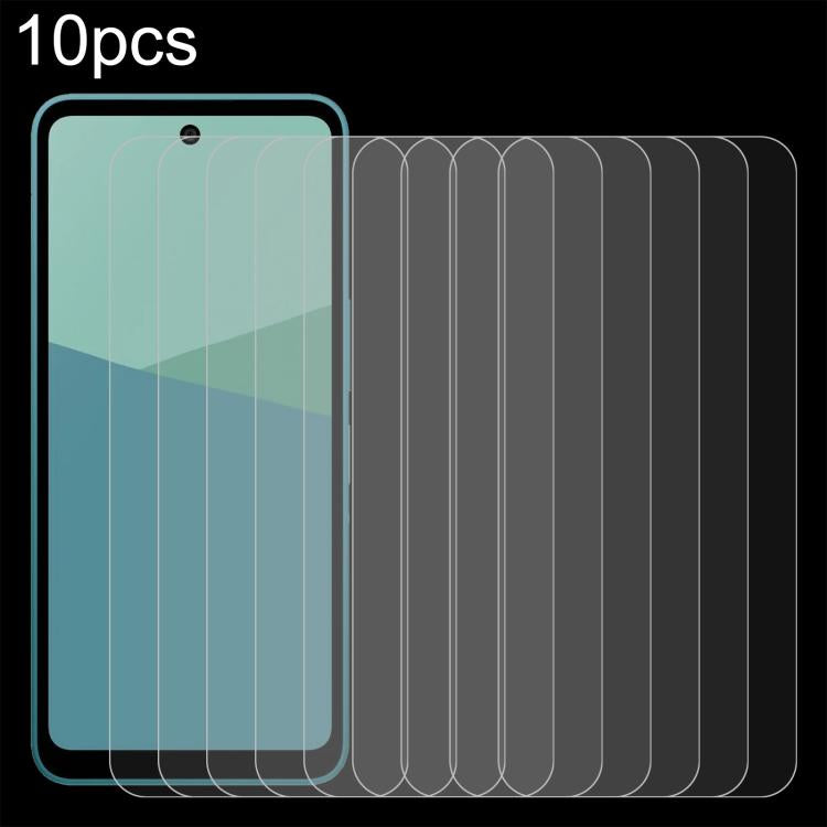 Pellicola in vetro temperato 10 pezzi per Sharp Aquos