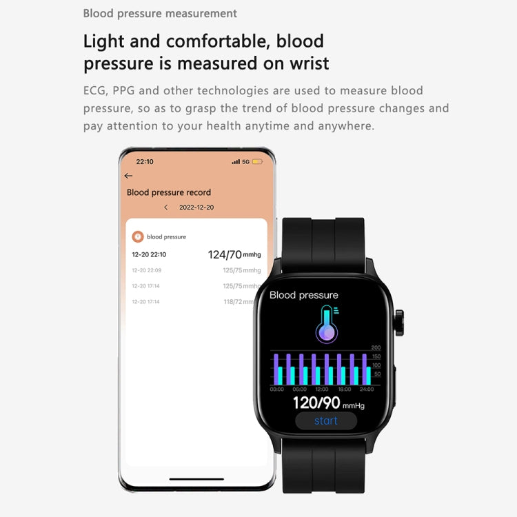 GT22 Smartwatch 1,85" TFT con monitoraggio salute