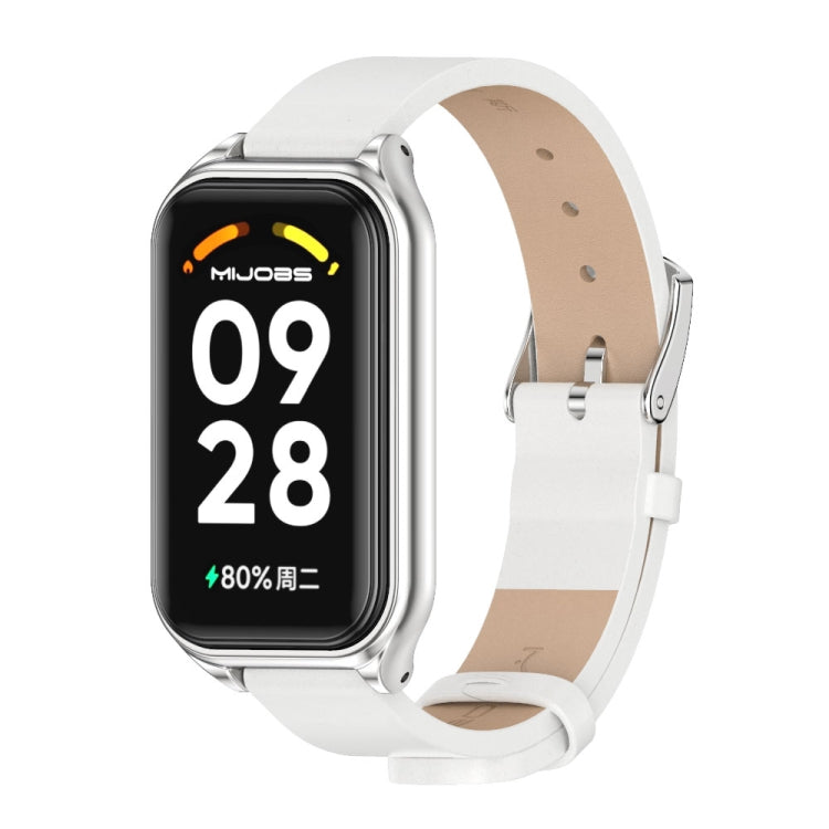 Cinturino in pelle PU per Xiaomi Smart Band 8 Active e Redmi Band