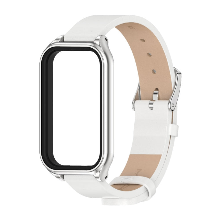 Cinturino in pelle PU per Xiaomi Smart Band 8 Active e Redmi Band
