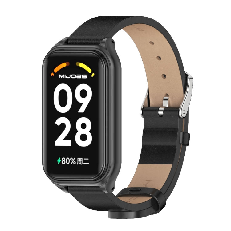 Cinturino in pelle PU per Xiaomi Smart Band 8 Active e Redmi Band