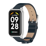 Cinturino in pelle PU per Xiaomi Smart Band 8 Active e Redmi Band
