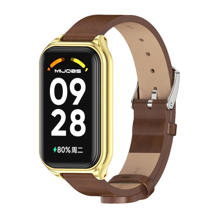 Cinturino in pelle PU per Xiaomi Smart Band 8 Active e Redmi Band