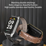Cinturino in pelle PU per Xiaomi Smart Band 8 Active e Redmi Band