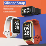 Cinturino in silicone con guscio metallico per Xiaomi Band