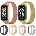 Guscio in metallo con cinturino per Xiaomi Smart Band 8