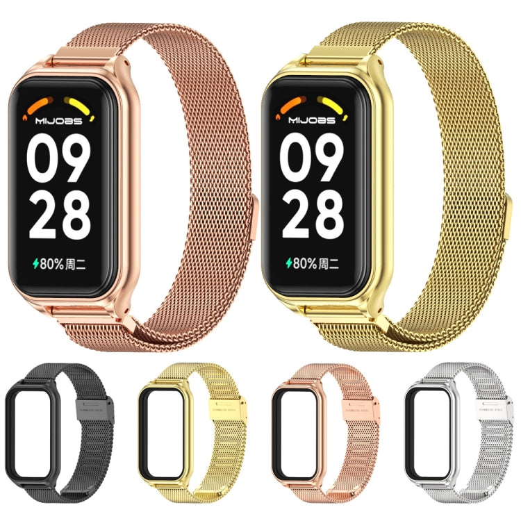 Guscio in metallo con cinturino per Xiaomi Smart Band 8