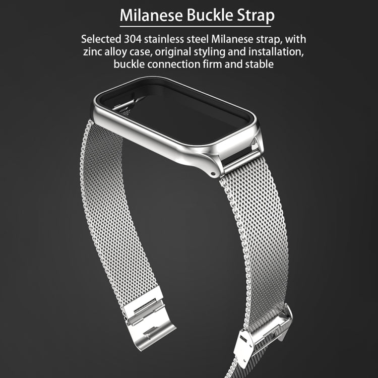 Guscio in metallo con cinturino per Xiaomi Smart Band 8