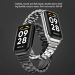 Cinturino in acciaio inossidabile per Xiaomi Smart Band 8 Active
