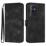 Custodia per cellulare in pelle con motivo a linea, For OnePlus Nord 2 5G, For OnePlus 9 Pro, For OnePlus 9, For OnePlus 8 Pro