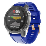 Cinturino in silicone 20 mm con fibbia oro rosa per Garmin