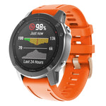 Cinturino in silicone 20 mm con fibbia oro rosa per Garmin