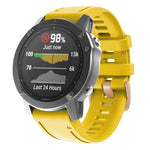 Cinturino in silicone 20 mm con fibbia oro rosa per Garmin