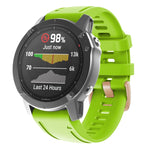 Cinturino in silicone 20 mm con fibbia oro rosa per Garmin