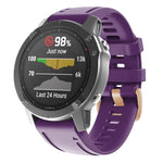 Cinturino in silicone 20 mm con fibbia oro rosa per Garmin