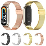 Cinturino in acciaio per Xiaomi Smart Band 10/9/8