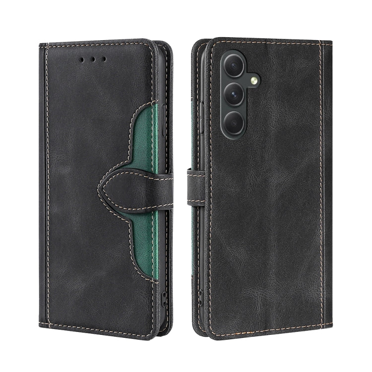 Custodia portafoglio in pelle con fibbia magnetica Samsung