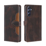 Custodia portafoglio in pelle con fibbia magnetica Samsung