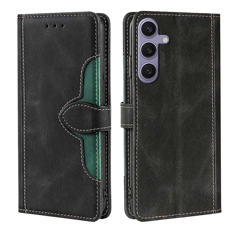 Custodia portafoglio in pelle con fibbia magnetica per smartphone