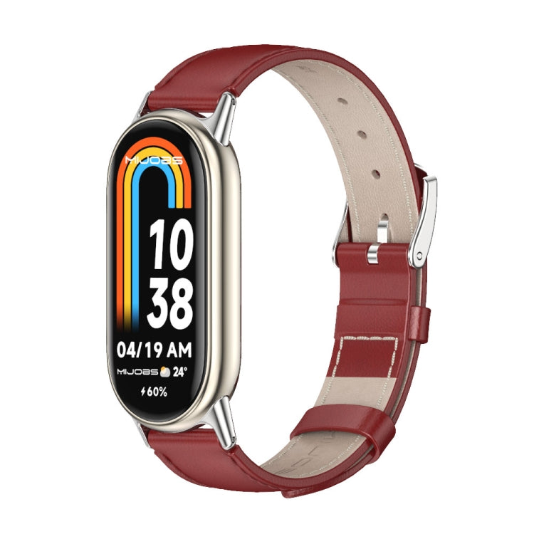 Cinturino in pelle per Xiaomi Smart Band 10 9 8