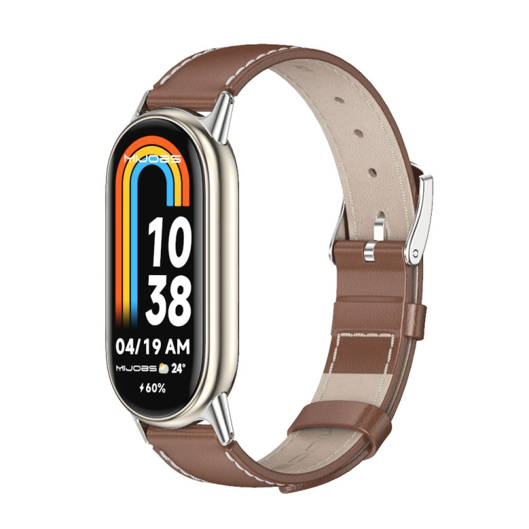 Cinturino in pelle per Xiaomi Smart Band 10 9 8