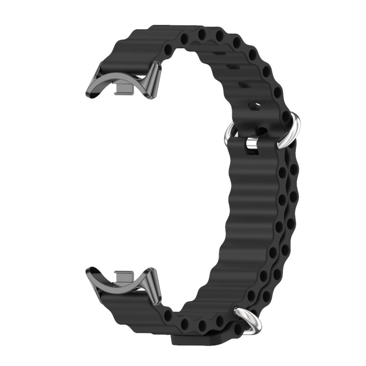 Cinturino in silicone traspirante per Xiaomi Smart Band 10/9/8