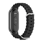 Cinturino in silicone traspirante per Xiaomi Smart Band 10/9/8