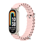 Cinturino in silicone traspirante per Xiaomi Smart Band 10/9/8