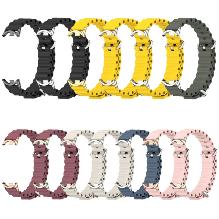 Cinturino in silicone traspirante per Xiaomi Smart Band 10/9/8