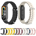 Cinturino in silicone traspirante per Xiaomi Smart Band 10/9/8