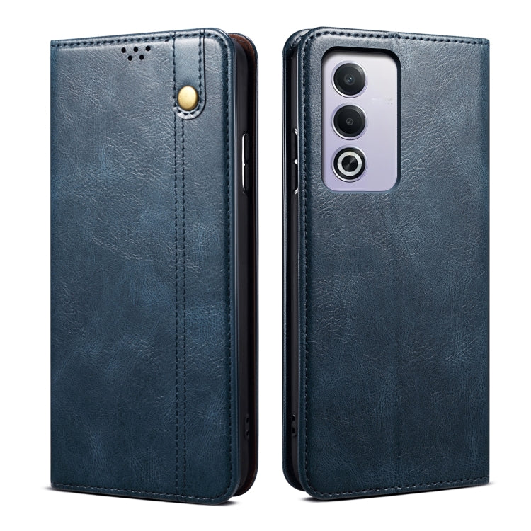 Custodia per telefono in pelle con trama Crazy Horse per OPPO A60