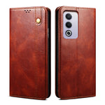Custodia per telefono in pelle con trama Crazy Horse per OPPO A60