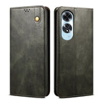 Custodia per telefono in pelle con trama Crazy Horse per OPPO A60
