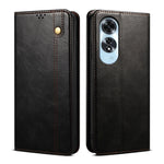 Custodia per telefono in pelle con trama Crazy Horse per OPPO A60