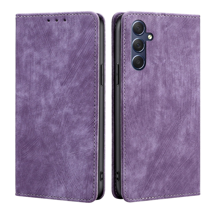 Custodia portafoglio in pelle con blocco RFID per Samsung Galaxy