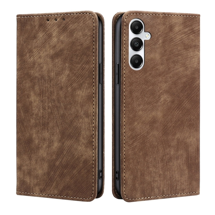 Custodia portafoglio in pelle con blocco RFID per Galaxy S24+