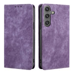 Custodia portafoglio in pelle con blocco RFID per Galaxy S24+