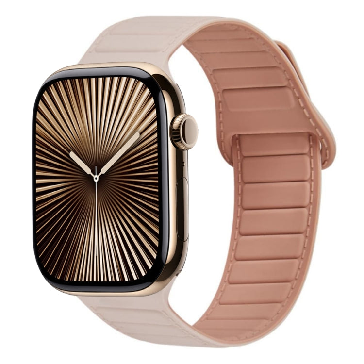 Cinturino in silicone magnetico per Apple Watch Series 10 46mm