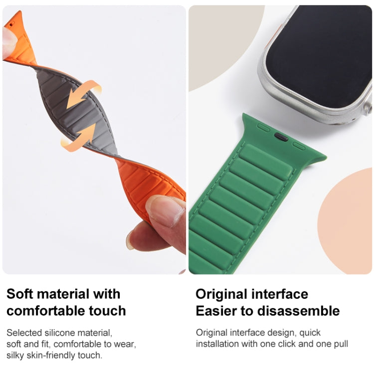 Cinturino in silicone magnetico per Apple Watch 42mm