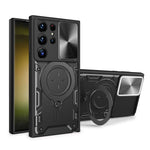 Custodia TPU con copri camera scorrevole per Samsung Galaxy S21 5
