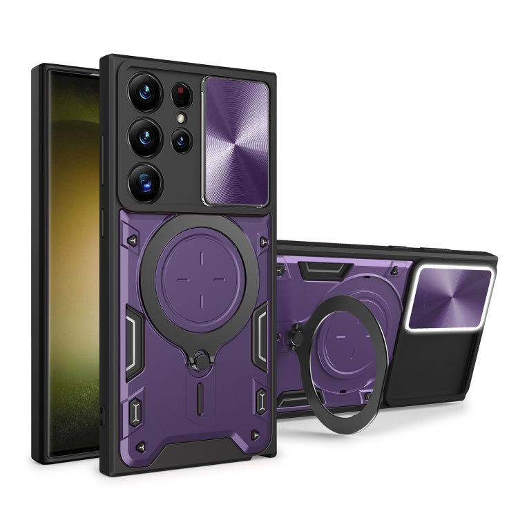 Custodia TPU con copri camera scorrevole per Samsung Galaxy S21 5
