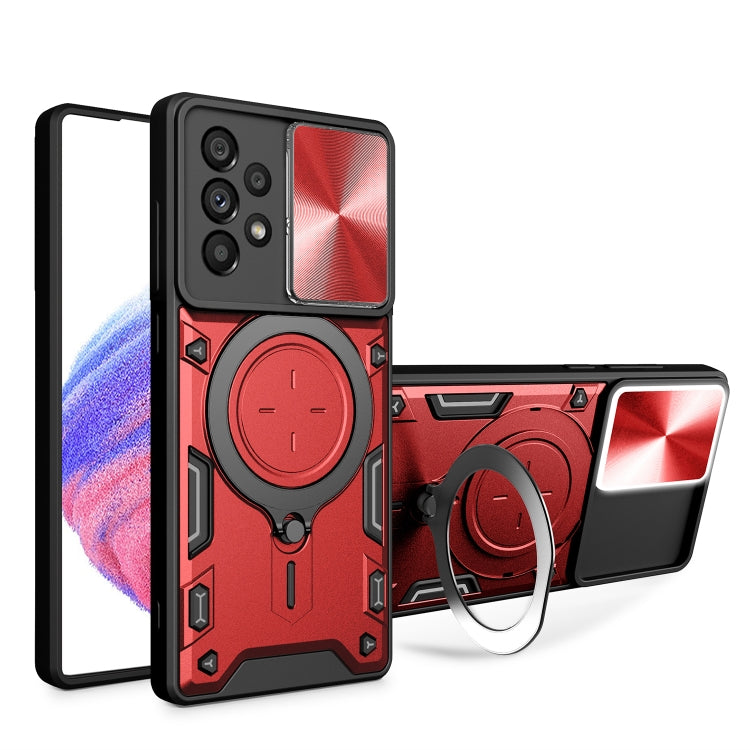 Custodia TPU con copri camera scorrevole per Samsung Galaxy S22 5