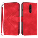 Custodia portafoglio in pelle per Xiaomi Redmi 8 e Note 8