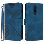 Custodia portafoglio in pelle per Xiaomi Redmi 8 e Note 8