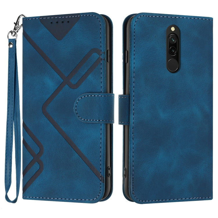 Custodia portafoglio in pelle per Xiaomi Redmi 8 e Note 8