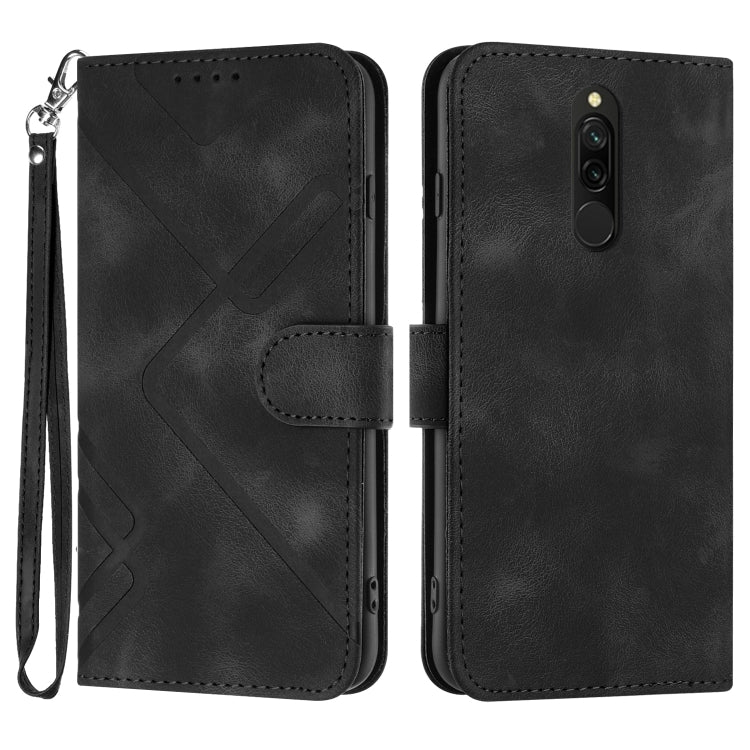 Custodia portafoglio in pelle per Xiaomi Redmi 8 e Note 8
