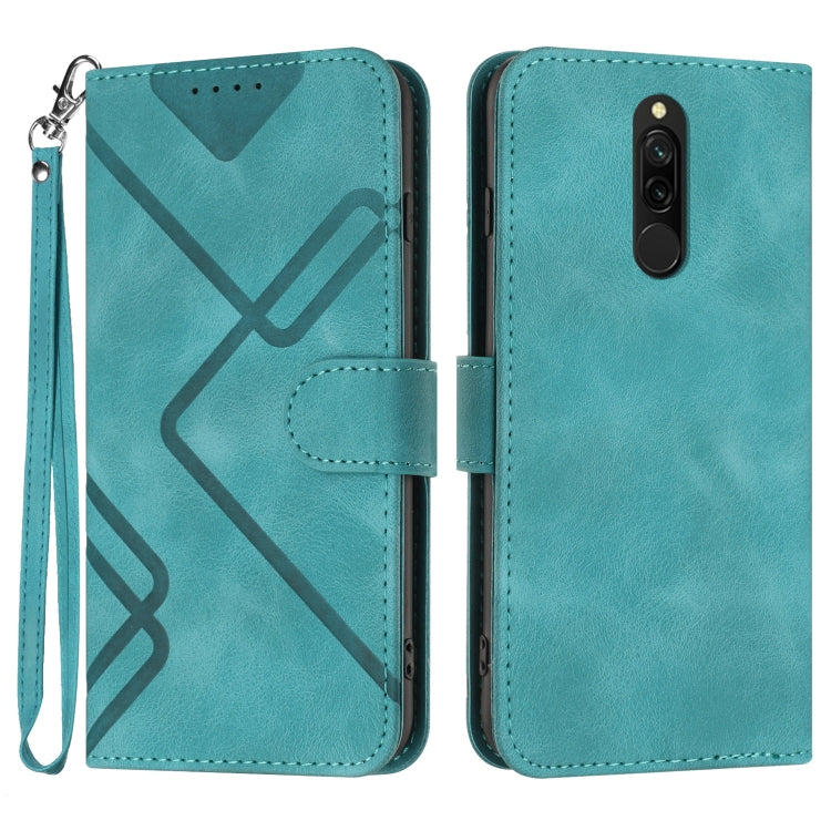 Custodia portafoglio in pelle per Xiaomi Redmi 8 e Note 8