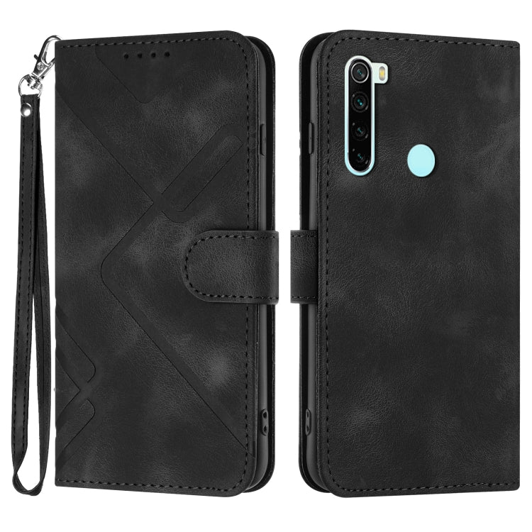 Custodia portafoglio in pelle per Xiaomi Redmi 8 e Note 8
