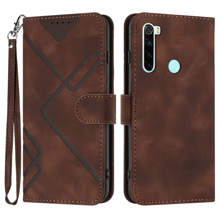 Custodia portafoglio in pelle per Xiaomi Redmi 8 e Note 8
